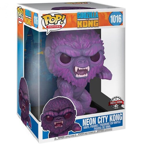 Funko Pop Jumbo Godzilla Vs Kong Neon City