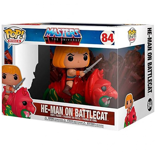 Funko Pop Master Of The Universe He-Man Battle Cat