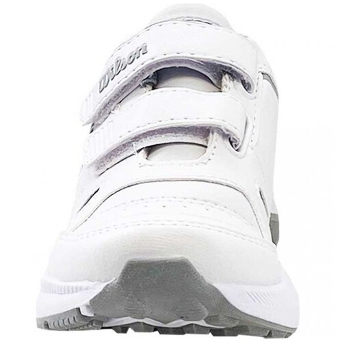 Tenis Escolar con Velcro 17-21 Blanco Wilson para  Niño