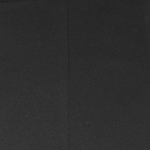 Pantalón Corte Pescador Diseño Liso Negro Basel para Mujer