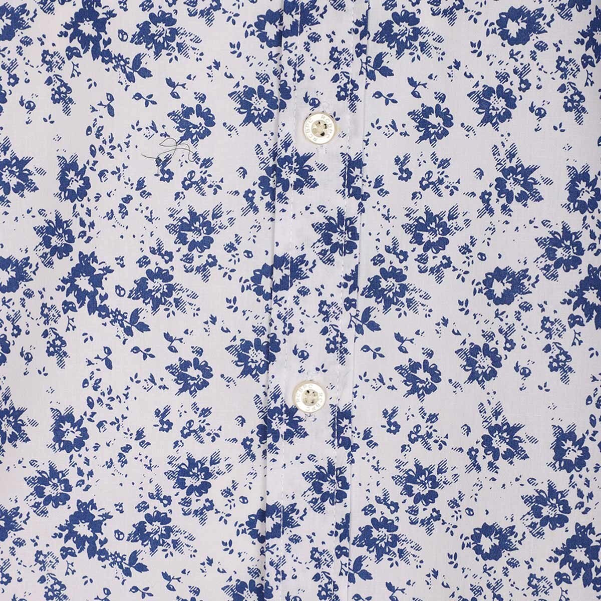 Camisa Manga Larga Casual Estampado Blanco P11059 Polo Club para Caballero