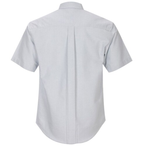 Camisa Manga Corta Básica Lisa Casual Oxford 9052 Rcb Polo Club para Hombre