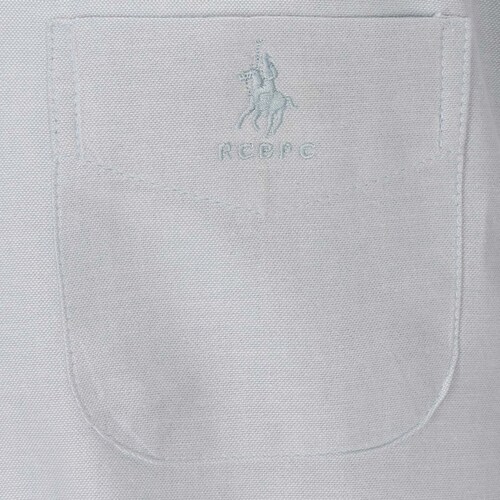Camisa Manga Corta Básica Lisa Casual Oxford 9052 Rcb Polo Club para Hombre