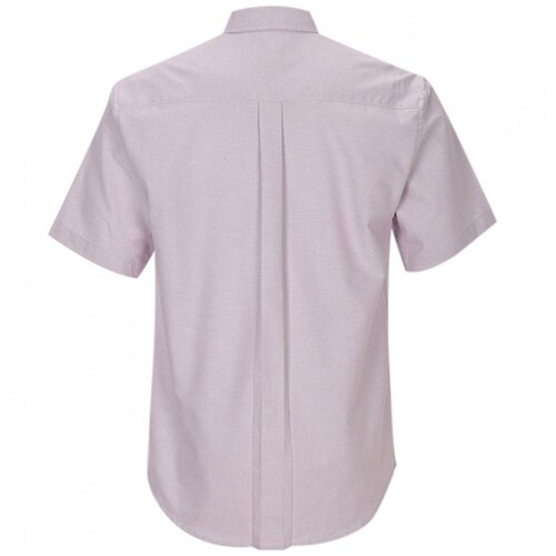Camisa Manga Corta Básica Lisa Casual Oxford 9052 Rcb Polo Club para Hombre