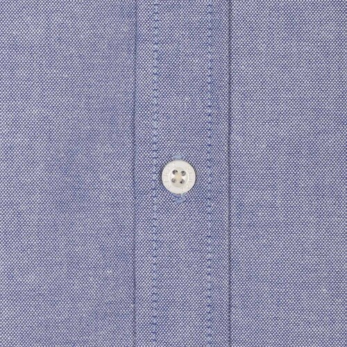 Camisa Manga Larga Básica Lisa Casual Oxford Polo Club para Hombre