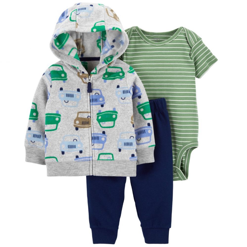 Set de 3 Piezas con Cardigan Carter´s Modelo 1J171010 para Niño