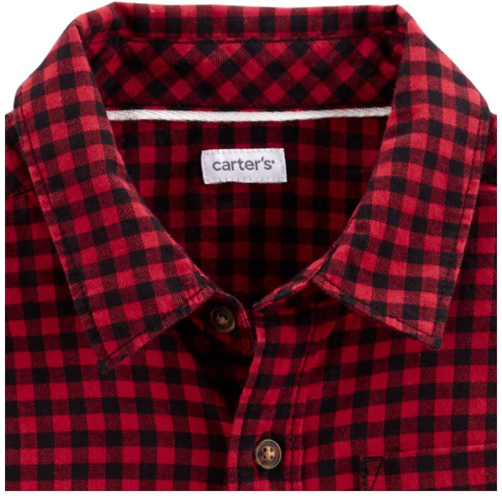 Camisa Manga Larga Carter´s Modelo 3J216710 para Niño