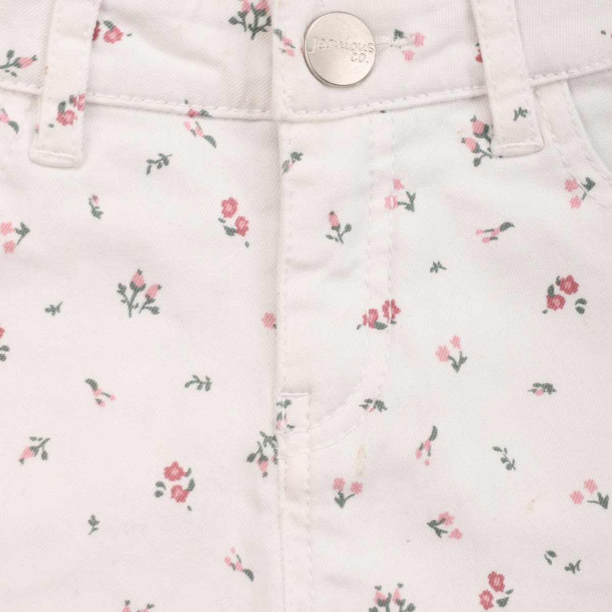 Short Estampado Flores Jeanious Jnkg121-Fe2530 para Niña