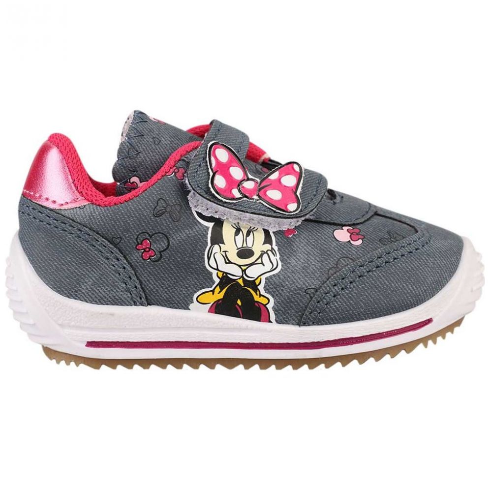 Tenis Jogger Dos Velcros 13-16 Azul Disney para Niña