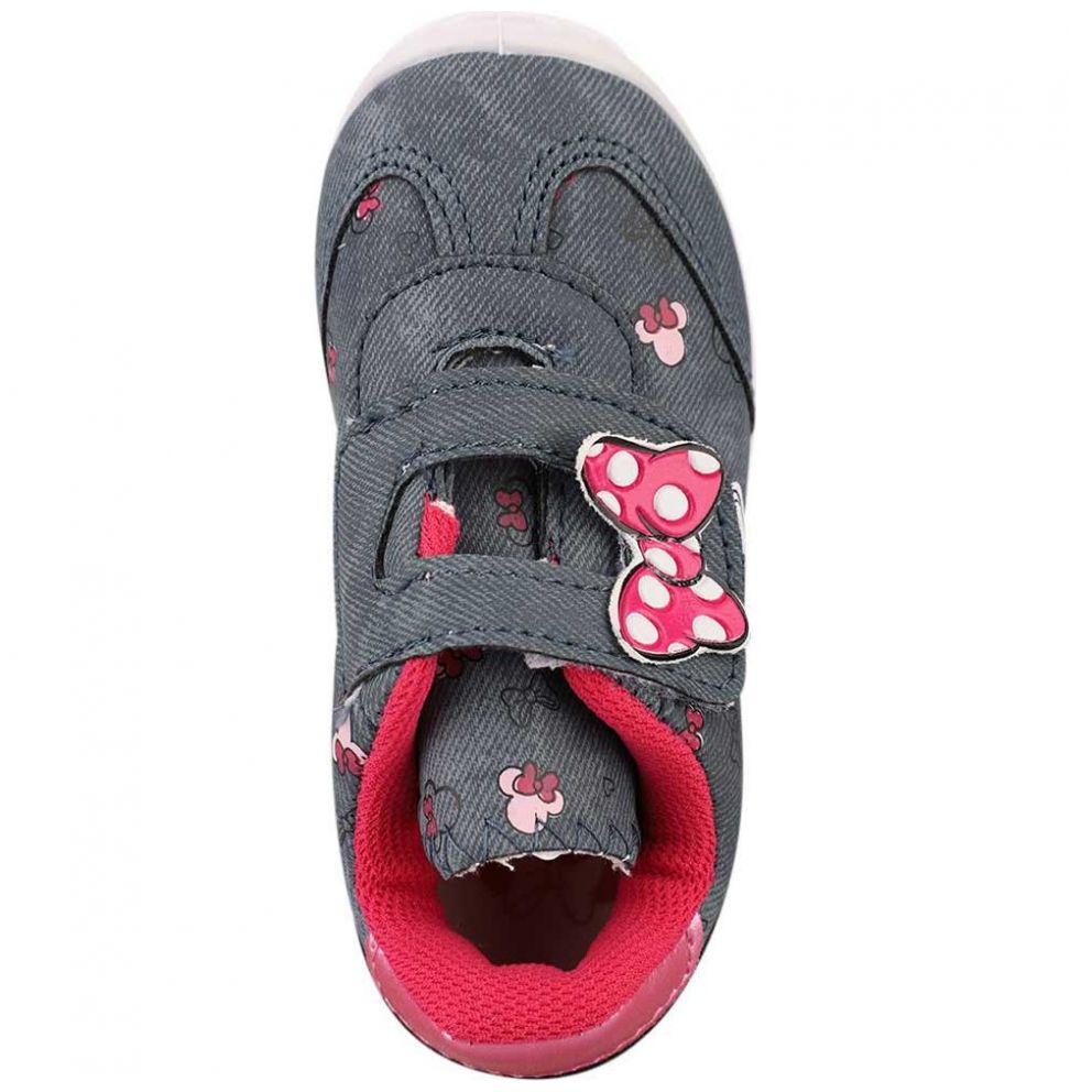 Tenis Jogger Dos Velcros 13-16 Azul Disney para Niña