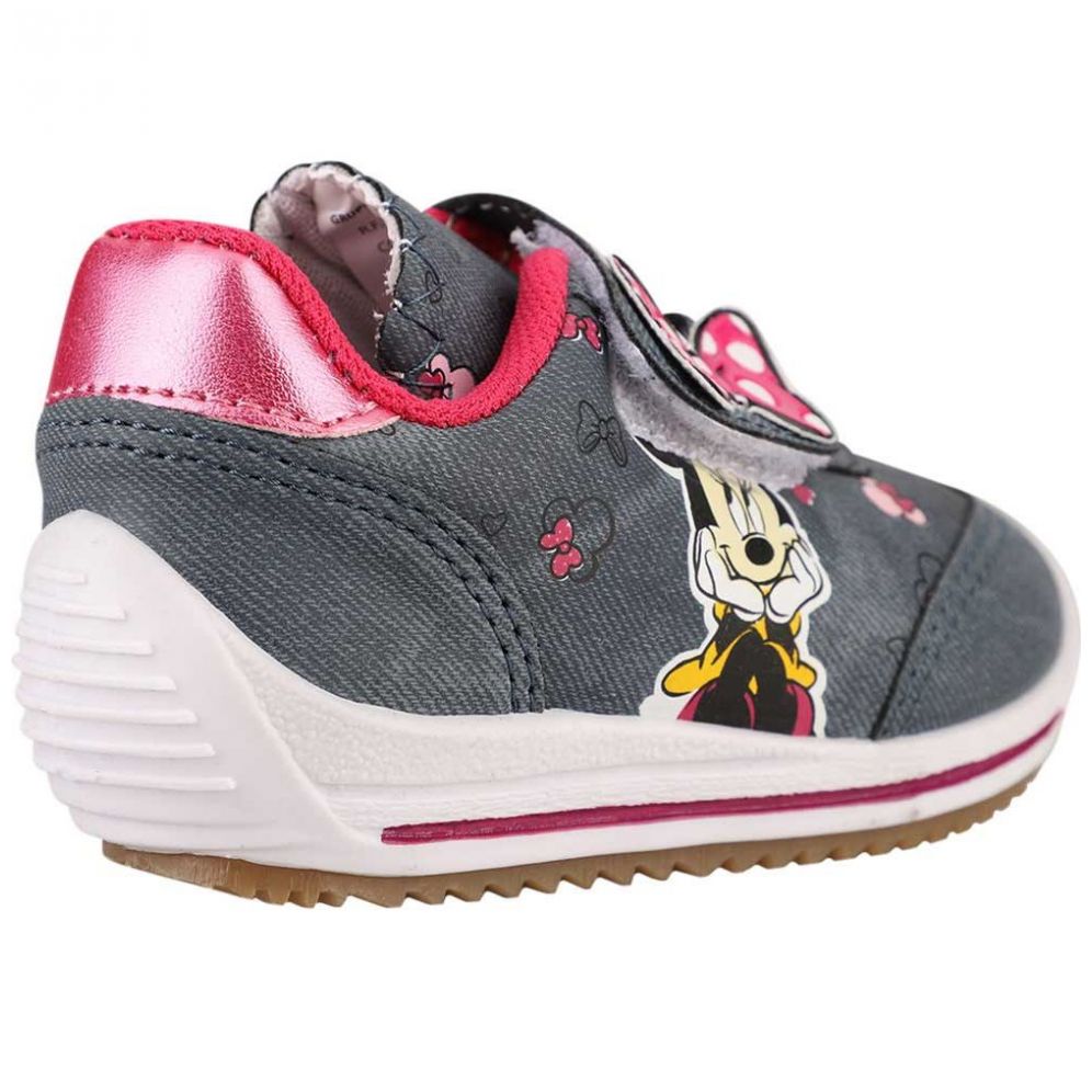 Tenis Jogger Dos Velcros 13-16 Azul Disney para Niña