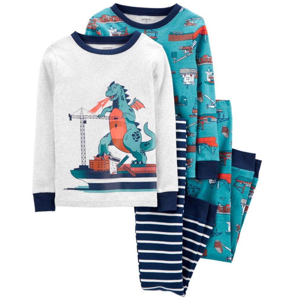 Pijama 4 Piezas Carter´s Modelo 3J085710 para Niño