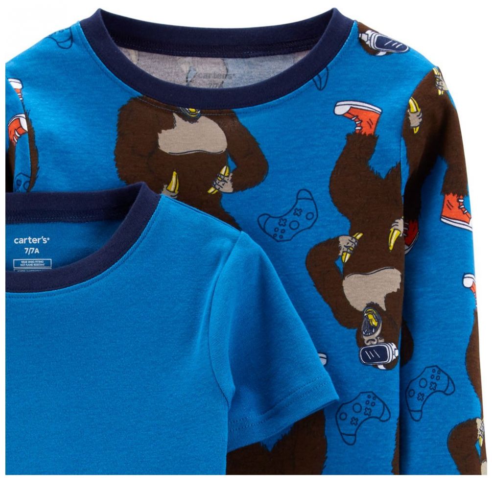 Pijama 4 Piezas Carter´s Modelo 3M045410 para Niño