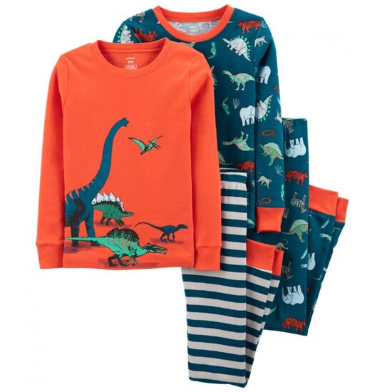 Kayser Halloween Pijama Niña Algodón D6356 Naranja
