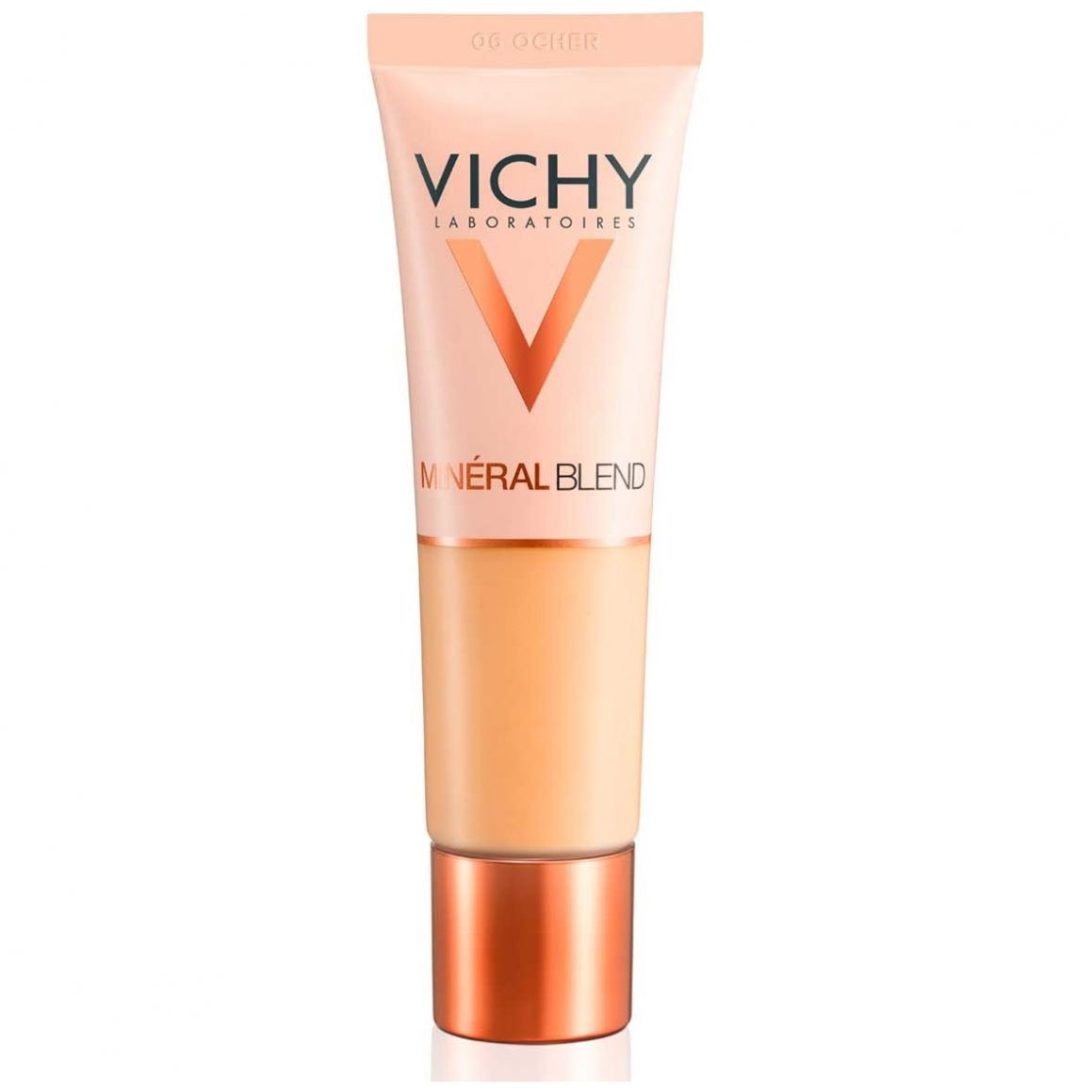Vichy Mineralblend Base De Maquillaje Fluida Hidratante 06 Ocher 30 ml image number 3