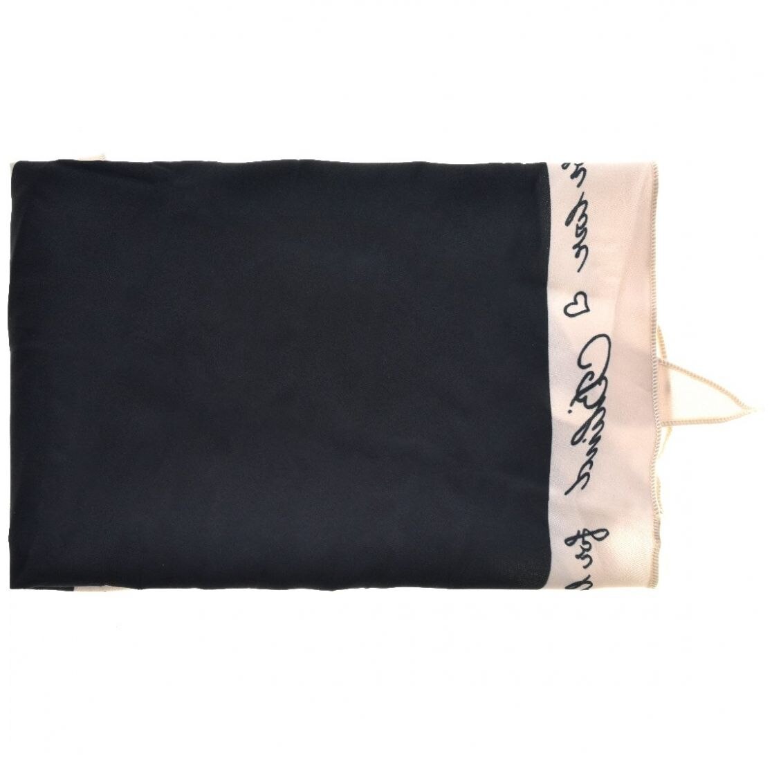 Pashmina Delgada C2C con Diseño de Letras.
