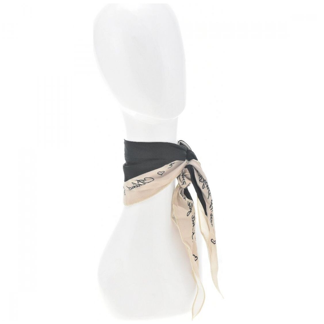 Pashmina Delgada C2C con Diseño de Letras.