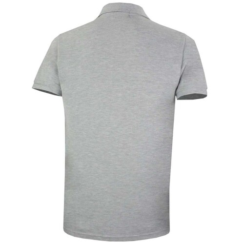 Playera Talla Plus Polo Manga Corta Jaspe Gris Rcb Polo Club Modelo Elo 104Bpgris para Hombre