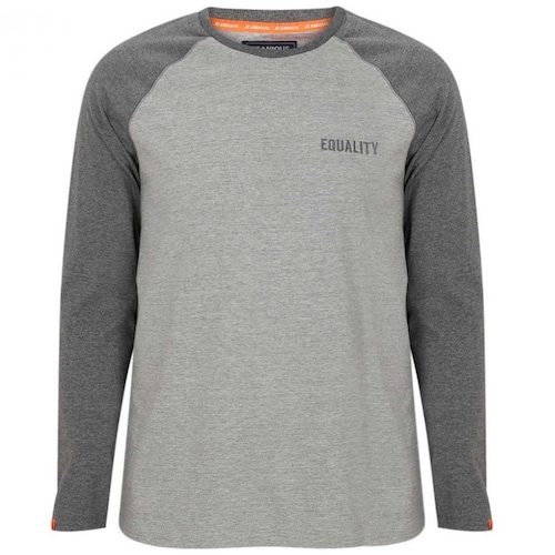 Playera Manga Larga Ranglan Contraste Jeanious Plus Jnmx221Ag0522 - Main Image