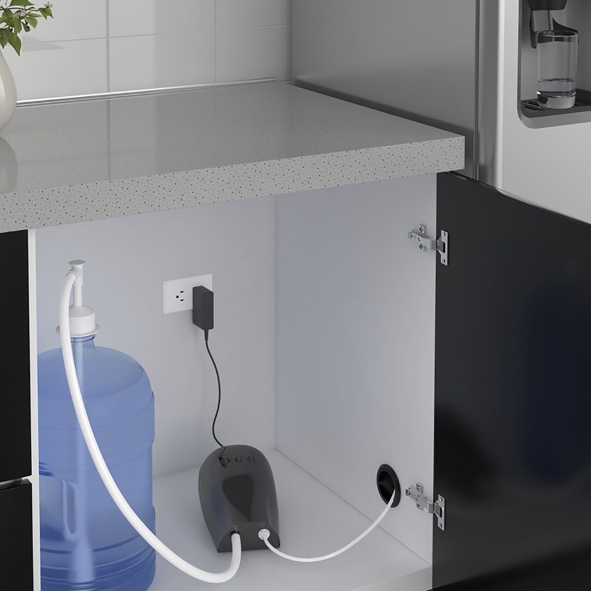 Bomba Dispensador para Refrigerador Duplex-French Door Negra Ogg Homes