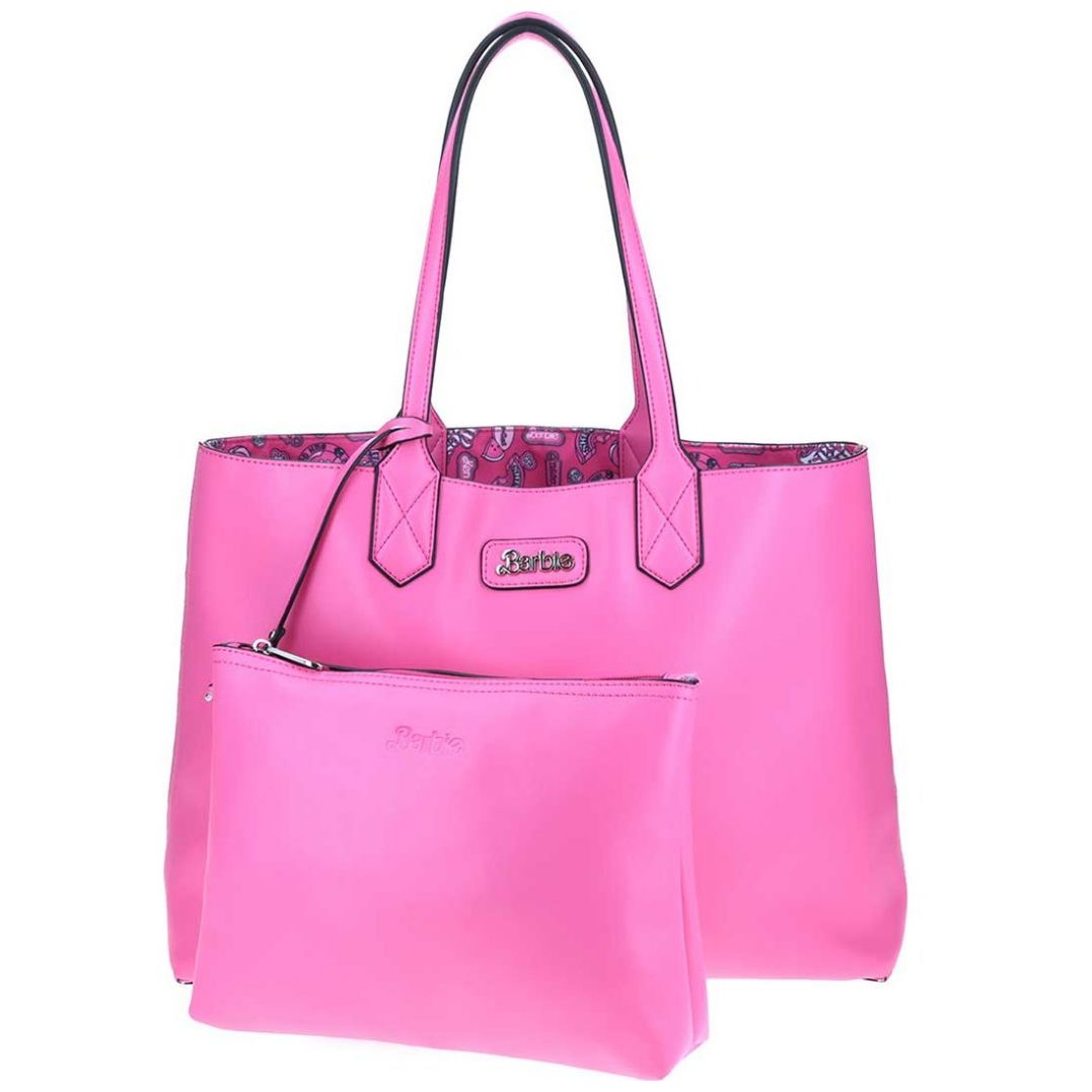 Tote Reversible Follow The Sun Rosa Barbie X Gorett Gs21056-P
