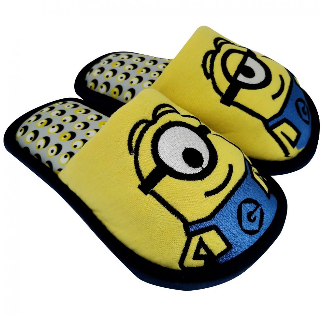 Pantufla Salto de Cama Amarillo Minnions para Niño