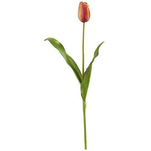 Tulipán Holandes 22.5Cm Amarillo Naranja Nearly Natural