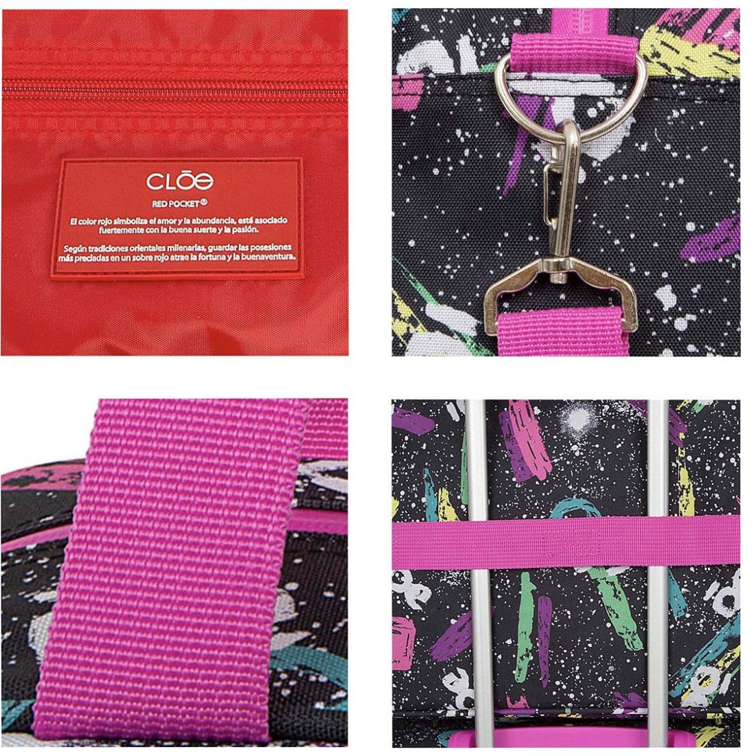 Messenger Porta Laptop Alpas 13" Negro Cloe