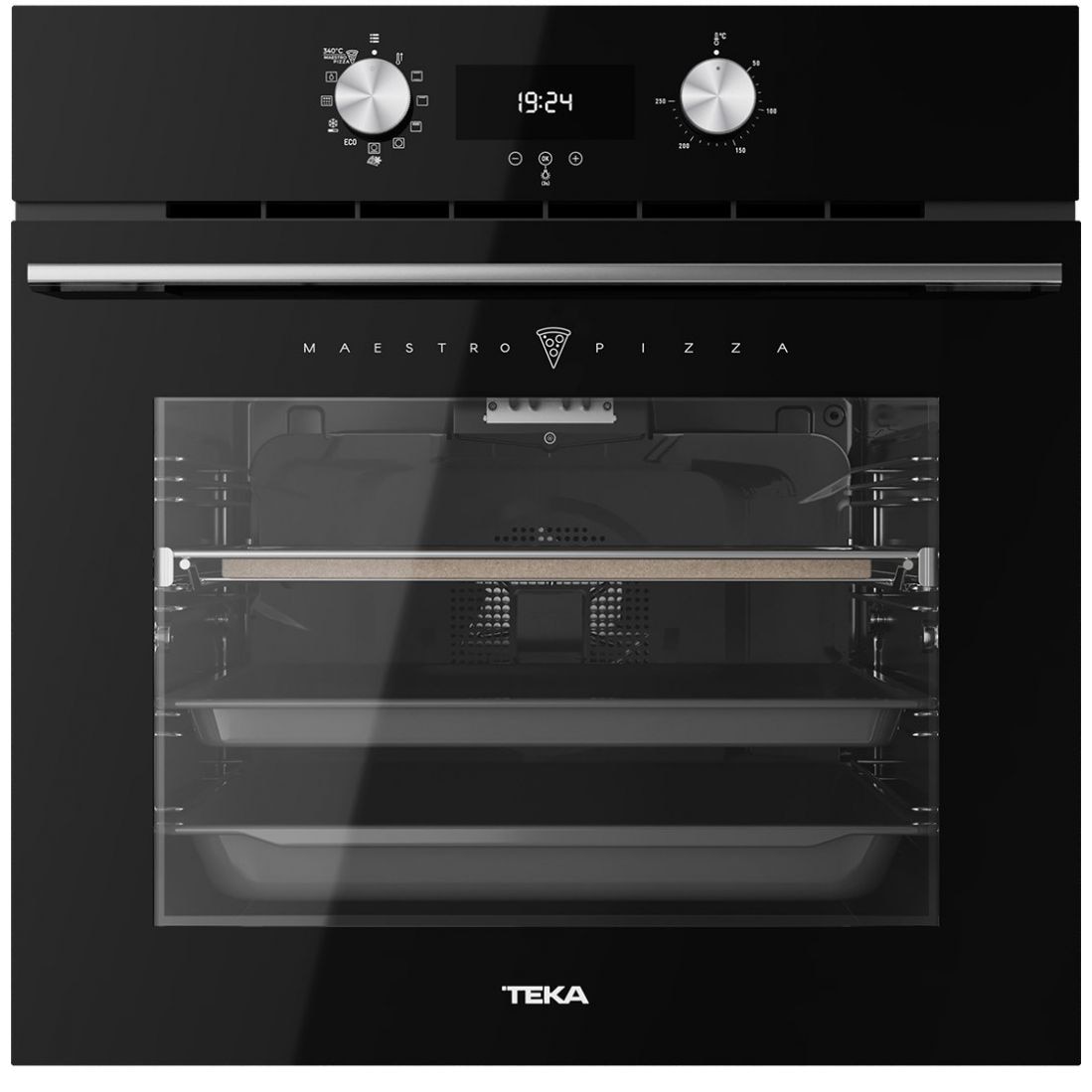 Horno Eléctrico Pirolítico Multifunción Surroundtemp con Función Especial Maestro Pizza Teka