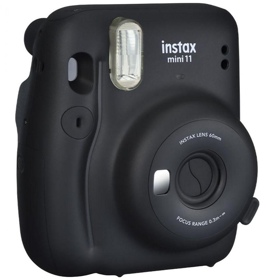 Paquete Instax Mini 11 Negra+ Albúm + Mochila + Single Pack Película