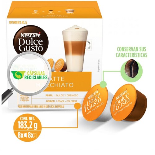Cápsula Latte Mac Dolce Gusto