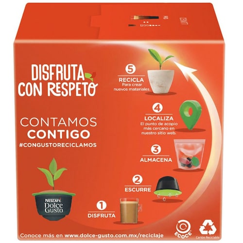 Cápsulas Dolce Gusto Caffe Lungo