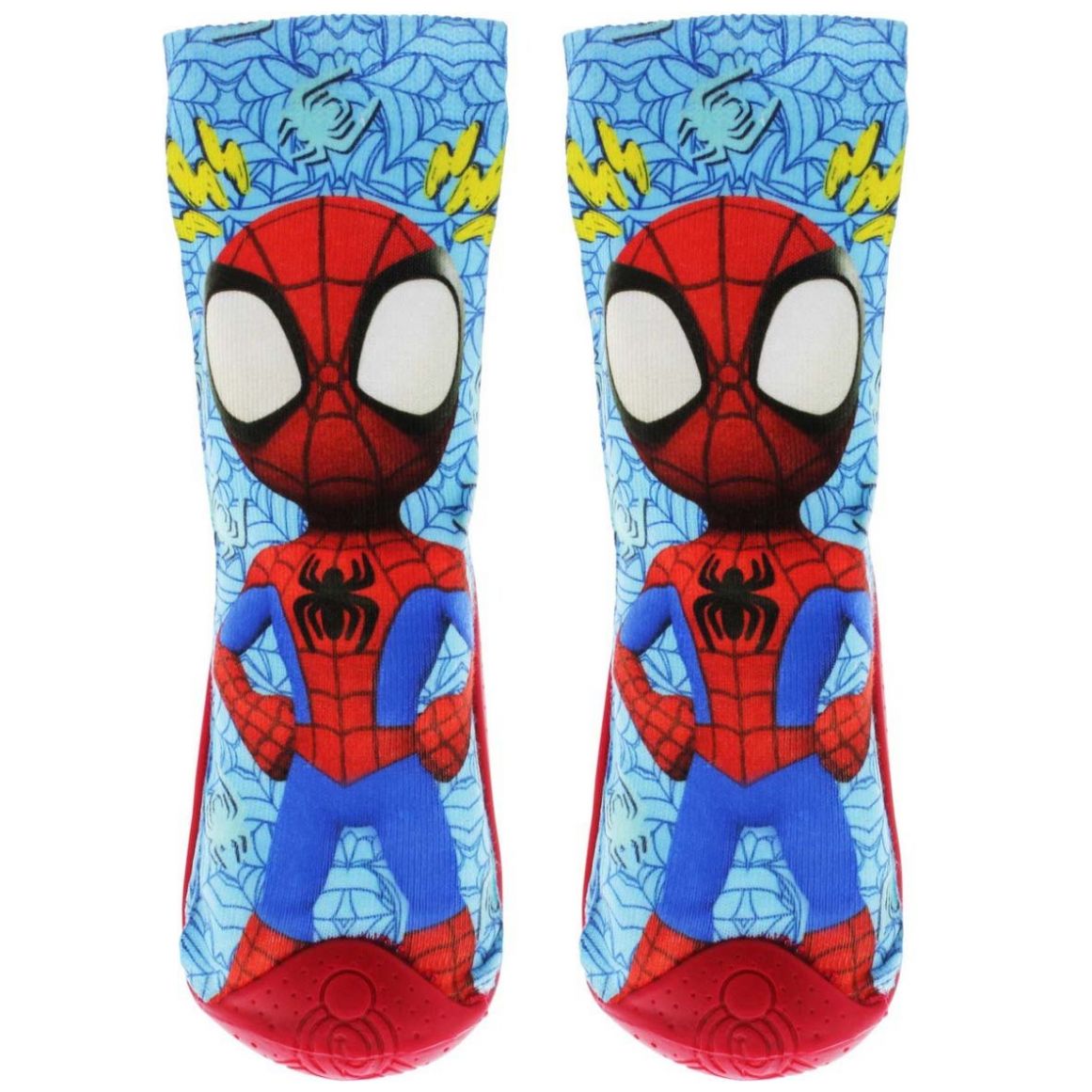 Calcetufla 13-16 Rojo Spidey para Niño