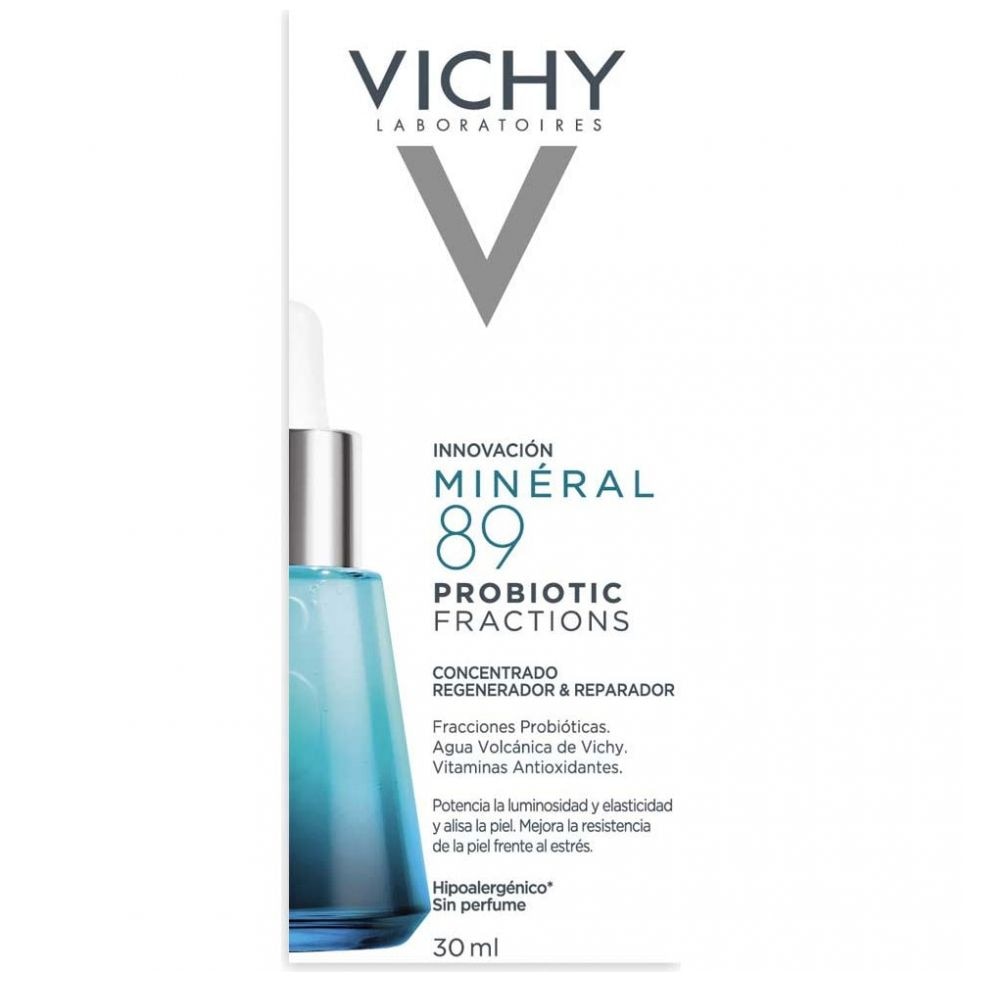 Vichy Mineral 89 Probiotic Fractions: Serum Regenerador & Reparador para Piel Estresada