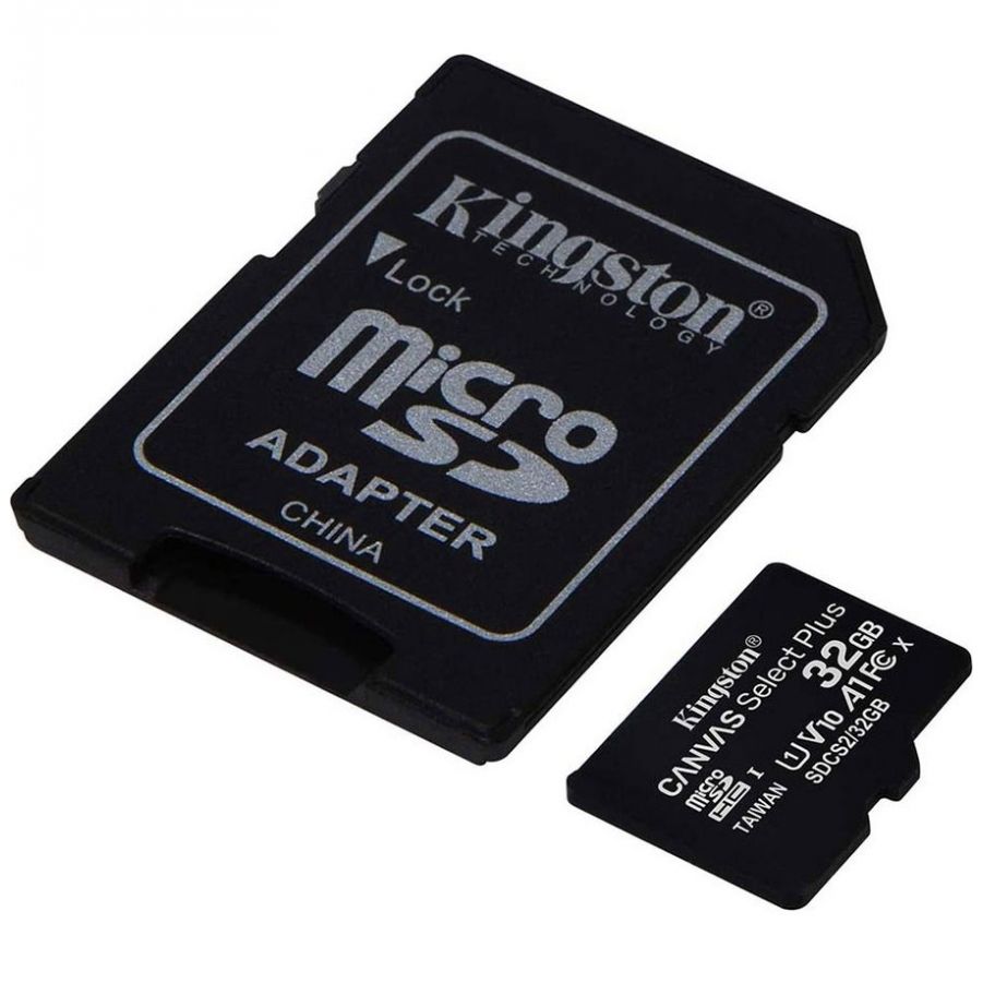 Kit de Adaptador y Micro Sd C10 Plus 32Gb Kingston
