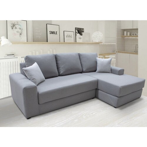 Love Seat y Chaise Stella Grey Divano
