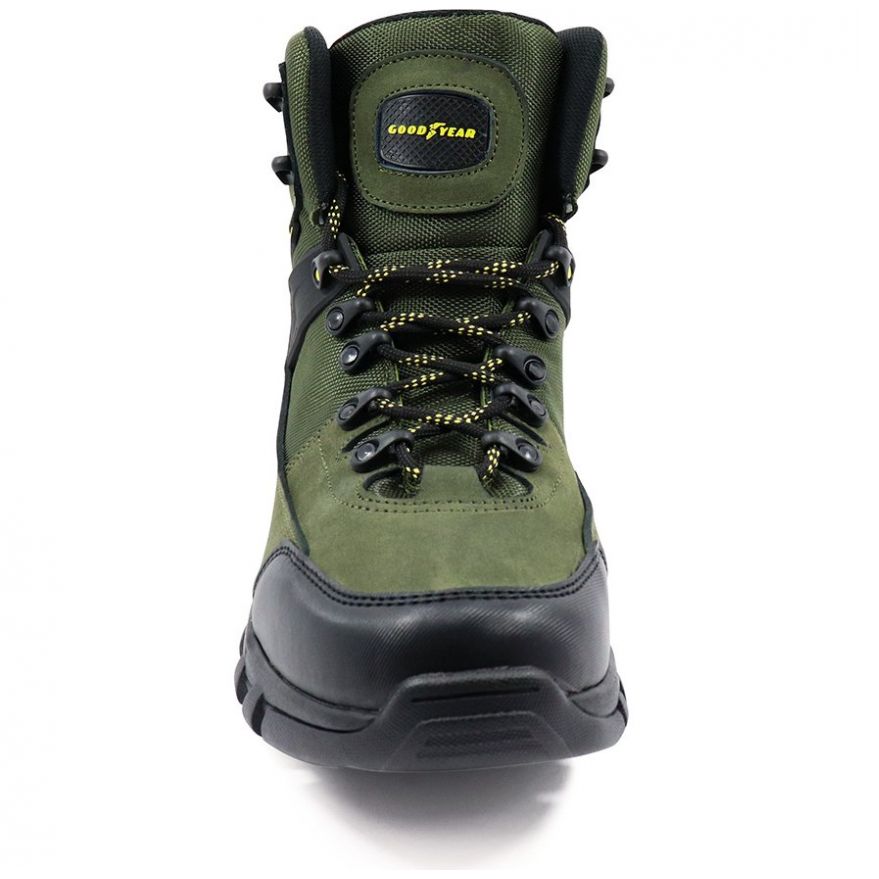 botas goodyear verdes