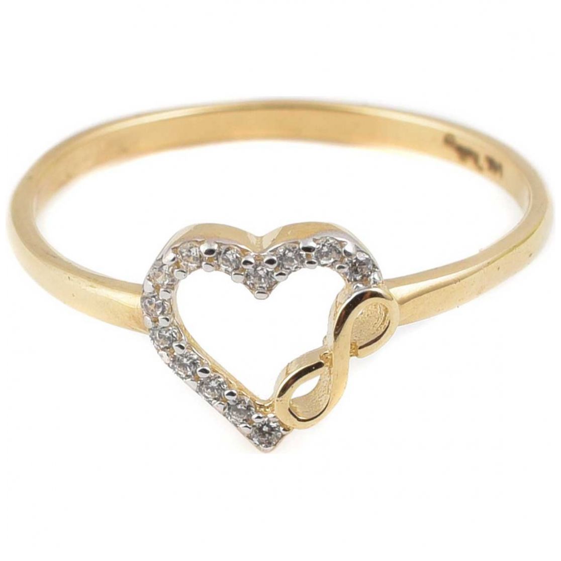 Anillo con 2025 un corazon