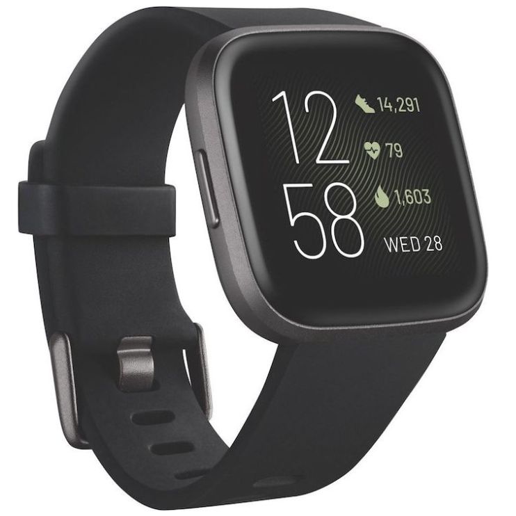 Smartwatch Versa 2 Nfc Black carbon Aluminum Fitbit