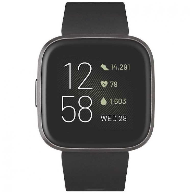 Smartwatch Versa 2 Nfc Black carbon Aluminum Fitbit