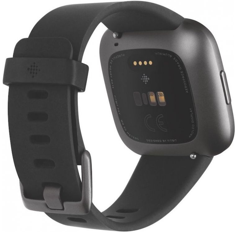 Fitbit versa all black on sale