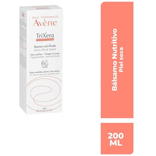 Trixera Nutrition Bálsamo Nutri-Fluido, Piel Seca y Sensible, 200Ml