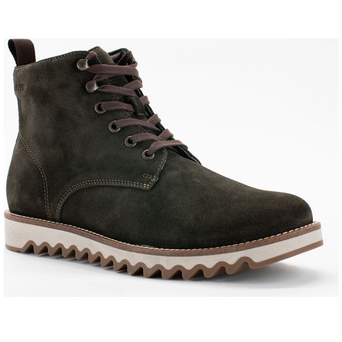 Bota Gamuza Verde Levi s Modelo Elo L221404V para Hombre