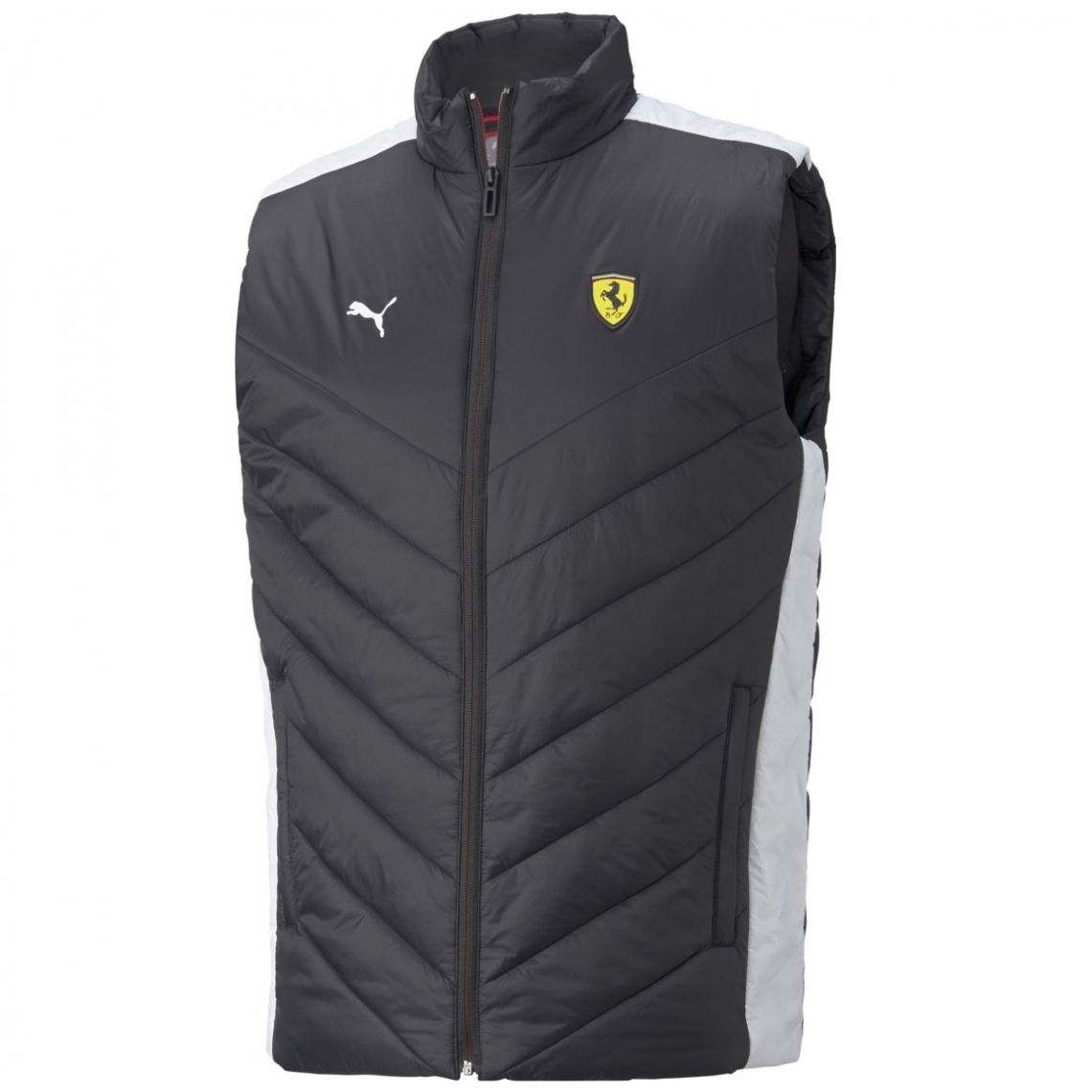 Chaleco Negro Puma Ferrari Race Padded 531673 01 para Hombre