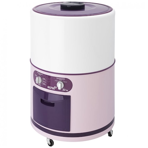 Lavadora Acros Redonda 22Kg Alfc2253Er Rosa