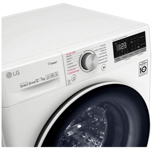 Lavasecadora Lg Carga Frontal 12Kg Wd12Wvc4S6 Blanca