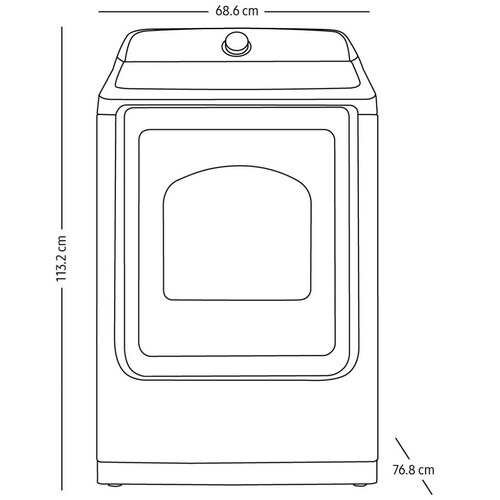 Secadora Samsung a Gas 24 Kg Dvg24A5370Wax Blanca