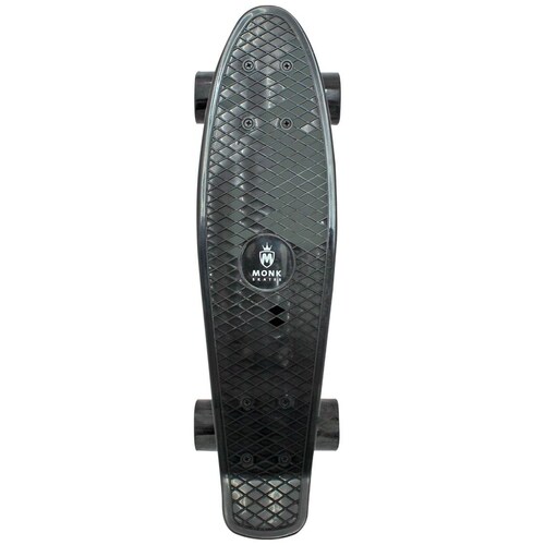 Patineta Penny de Plastico Negra 22 Pulgadas Monk