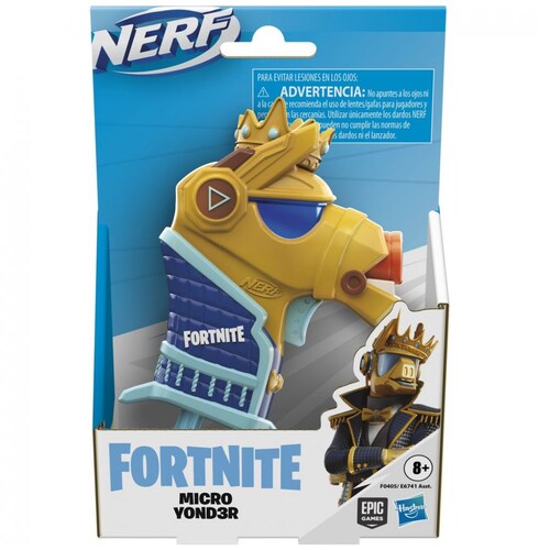 Lanzador Nerf Fornite Microshot Yonder