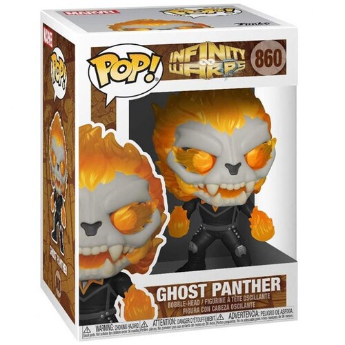 Funko Pop Marvel Infinity Warps Ghost Panther